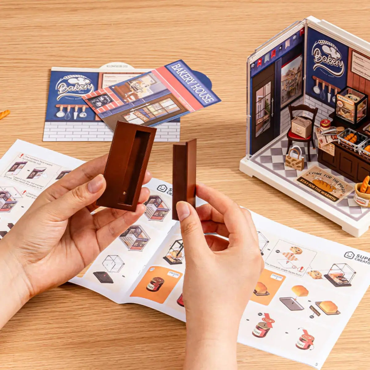 Butter Bakery House DIY Miniature House Kit