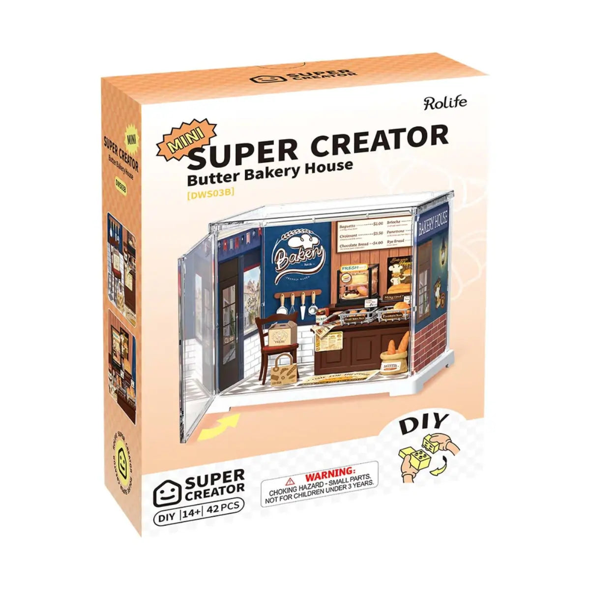 Butter Bakery House DIY Miniature House Kit