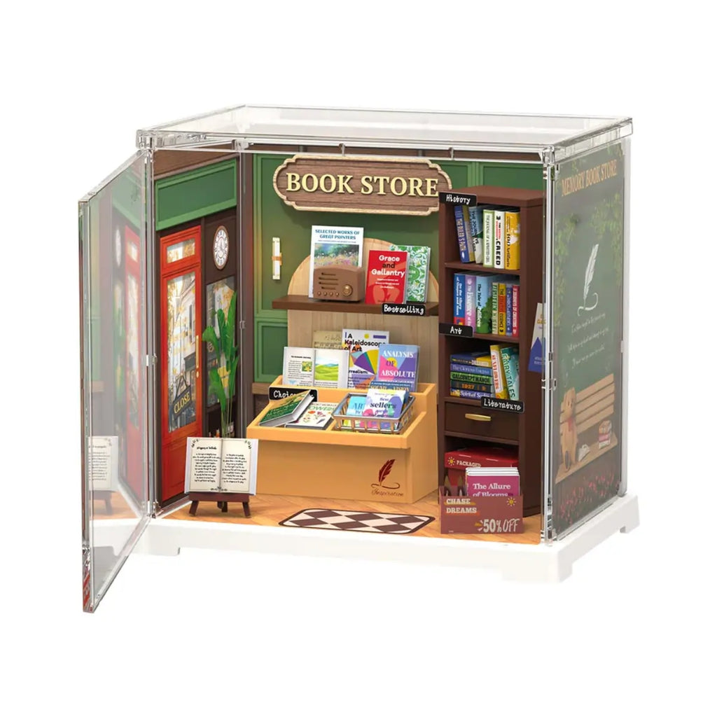 Memory Book Store DIY Miniature House Kit