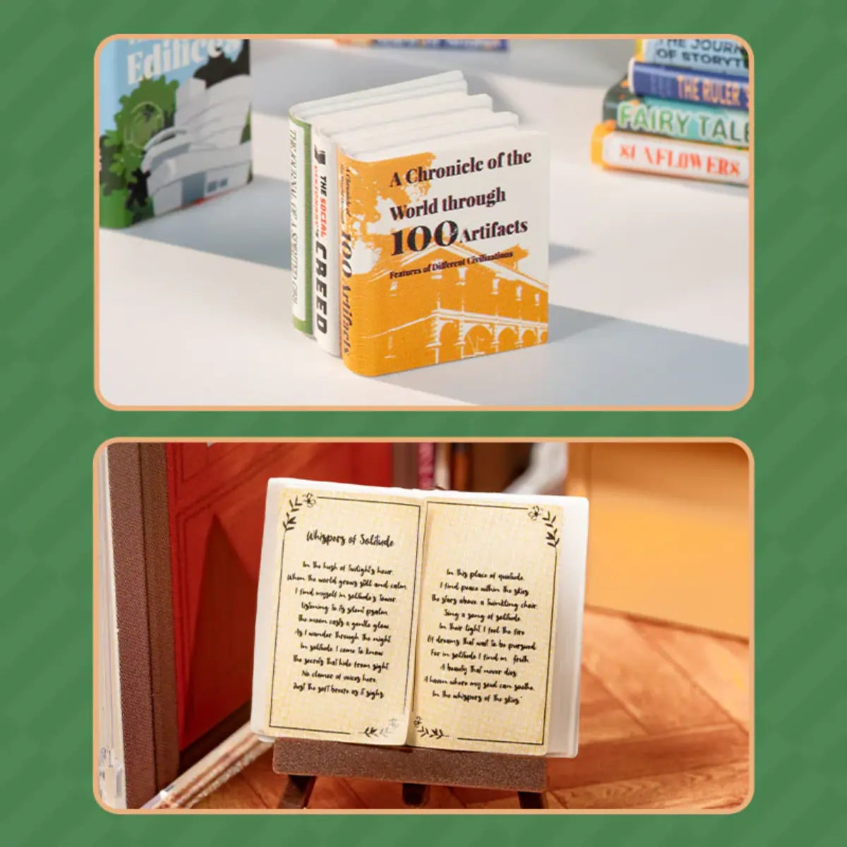 Memory Book Store DIY Miniature House Kit