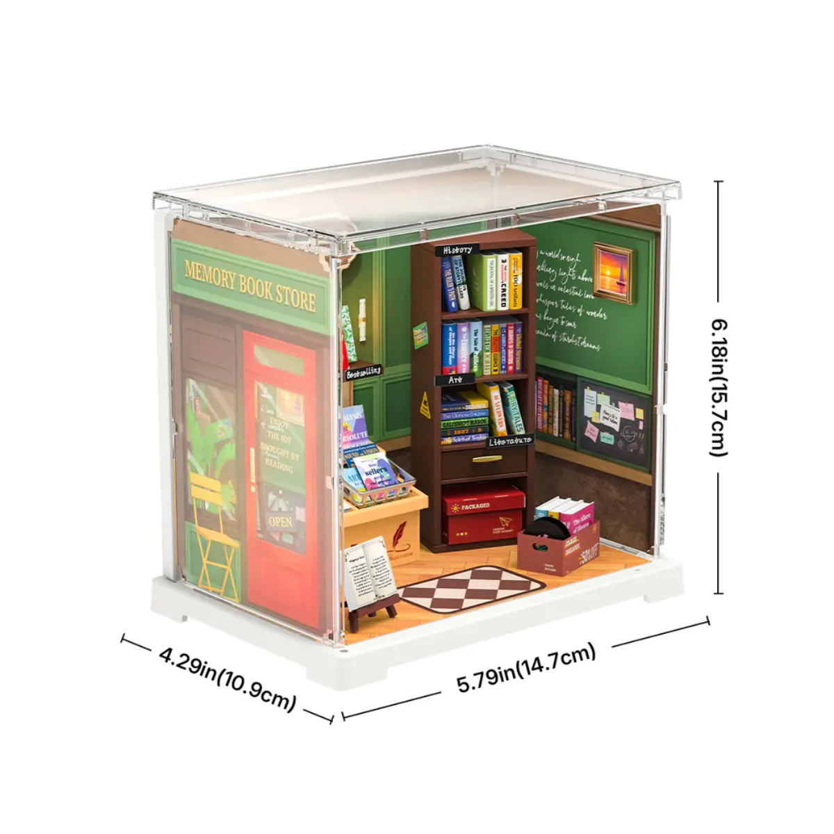 Memory Book Store DIY Miniature House Kit