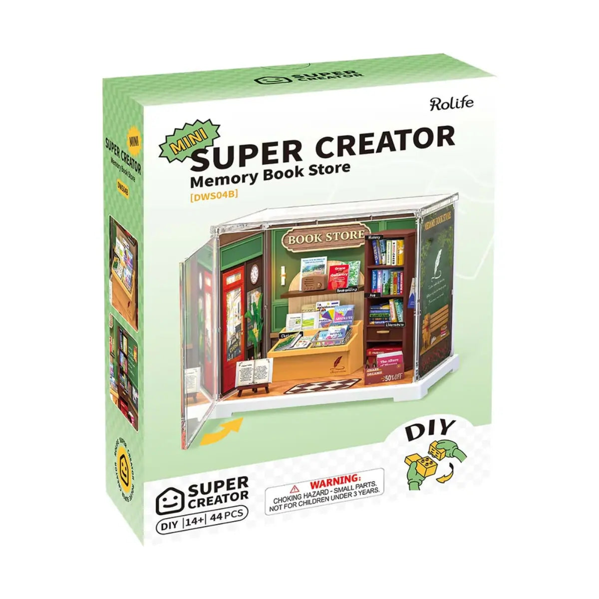 Memory Book Store DIY Miniature House Kit