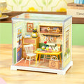 Floral Dining Room DIY Miniature House Kit