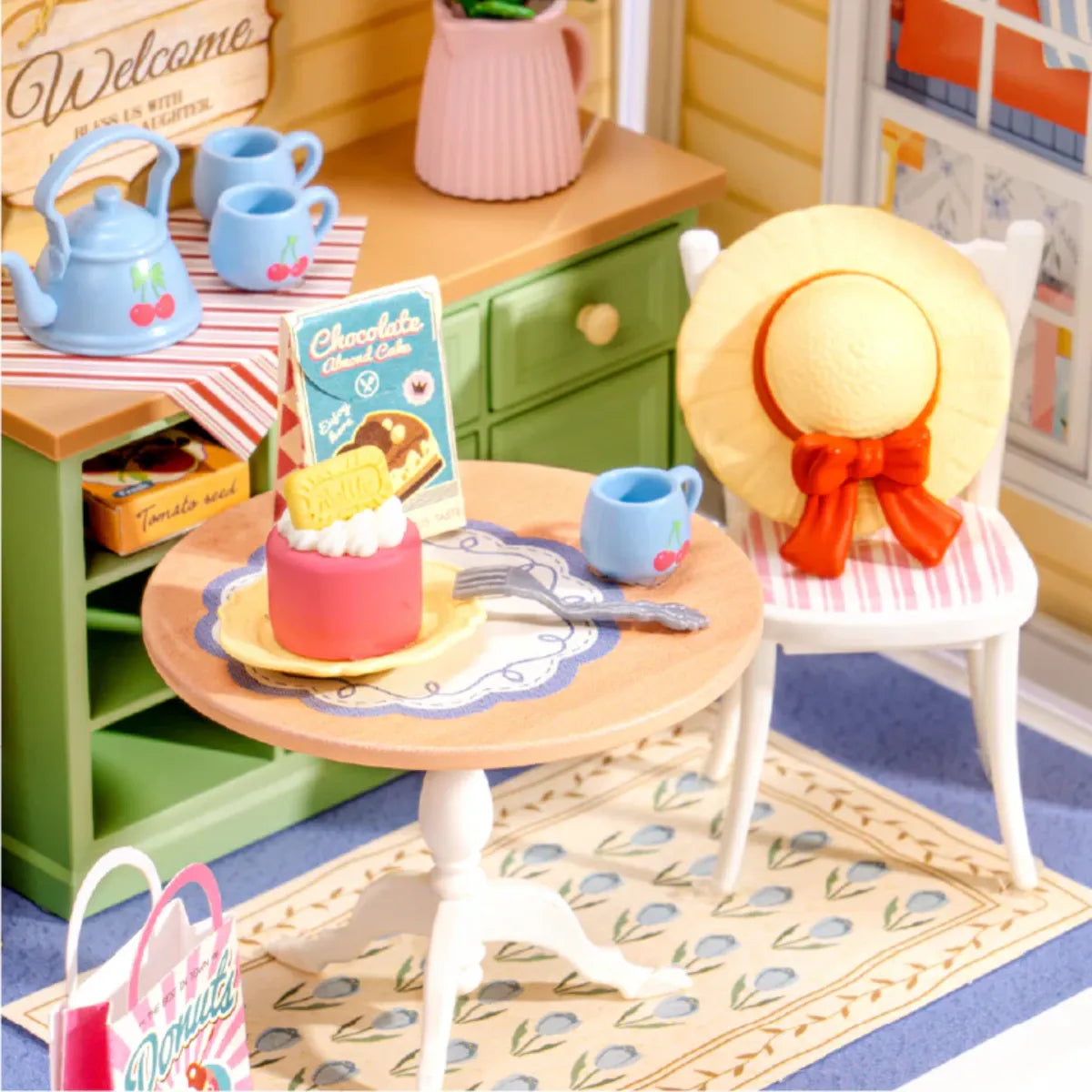 Sunshine Sip Porch DIY Miniature House Kit