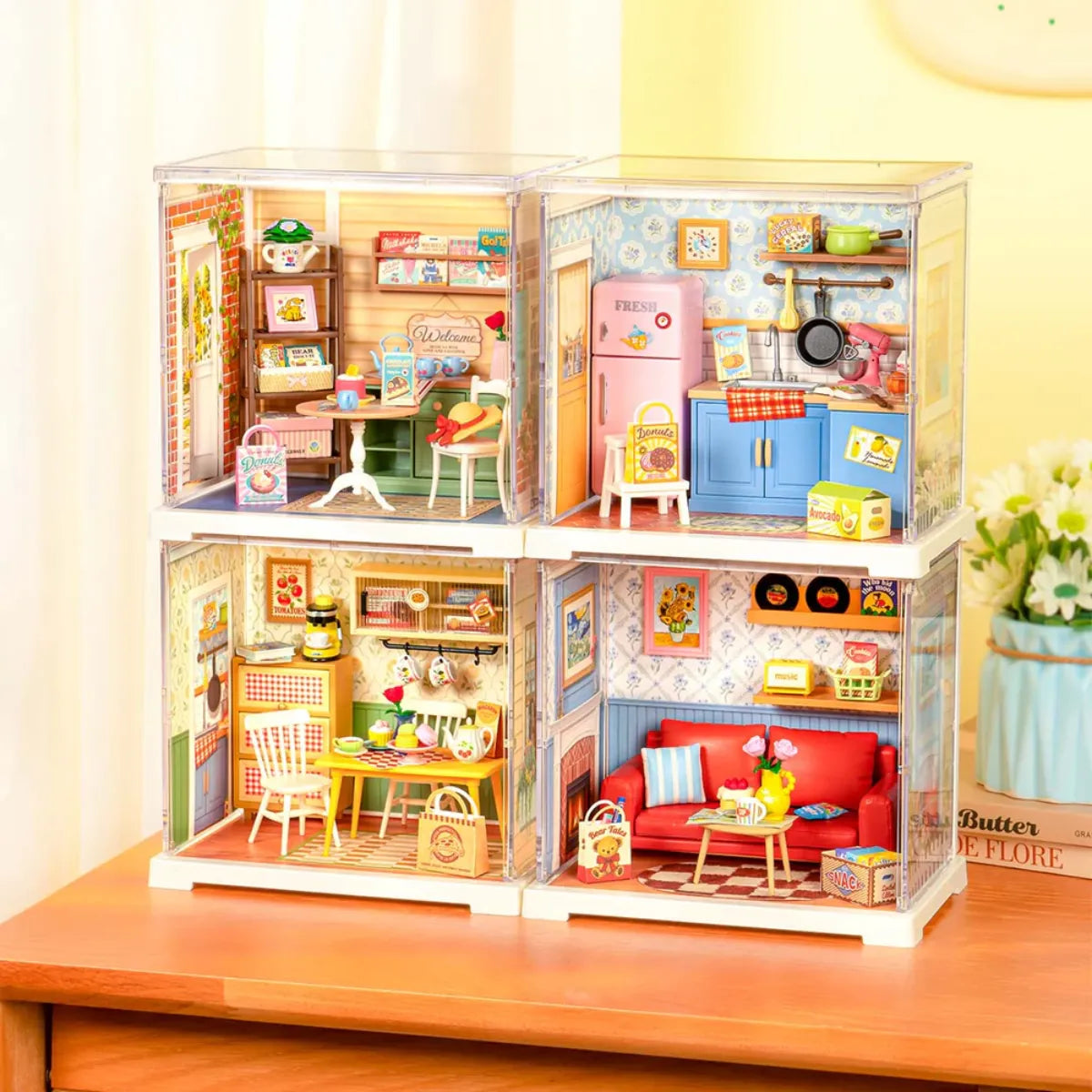 Sunshine Sip Porch DIY Miniature House Kit