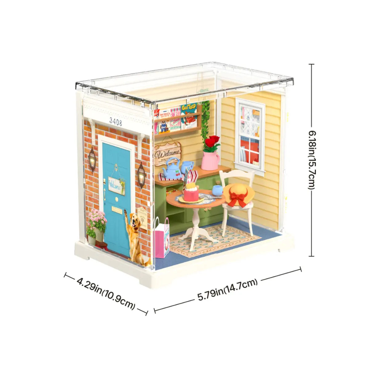 Sunshine Sip Porch DIY Miniature House Kit