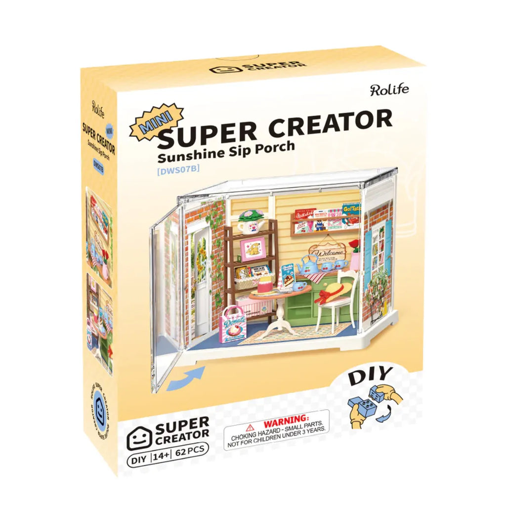 Sunshine Sip Porch DIY Miniature House Kit