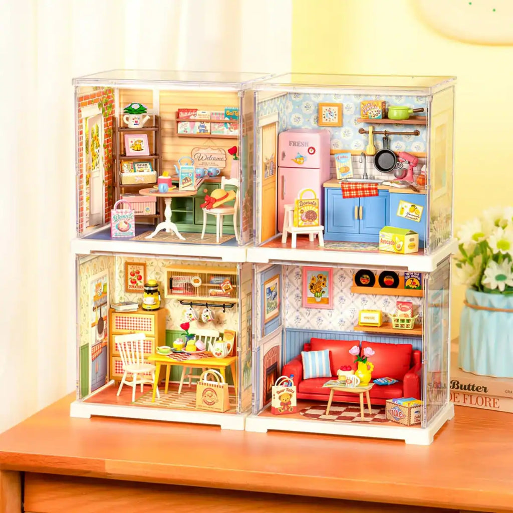 Homely Baking Kitchen DIY Miniature House Kit