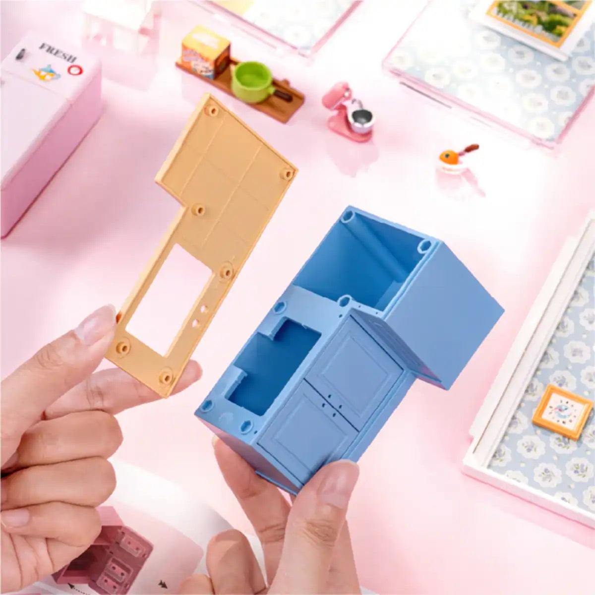 Homely Baking Kitchen DIY Miniature House Kit