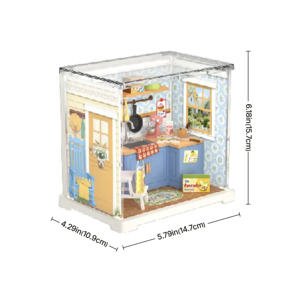 Homely Baking Kitchen DIY Miniature House Kit