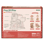 Dream Gift Factory Mechanical Music Box 3D Wooden Puzzle
