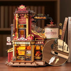 Dream Gift Factory Mechanical Music Box 3D Wooden Puzzle