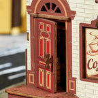 Dream Coffee Factory Mechanical Music Box 3D Wooden Puzzle