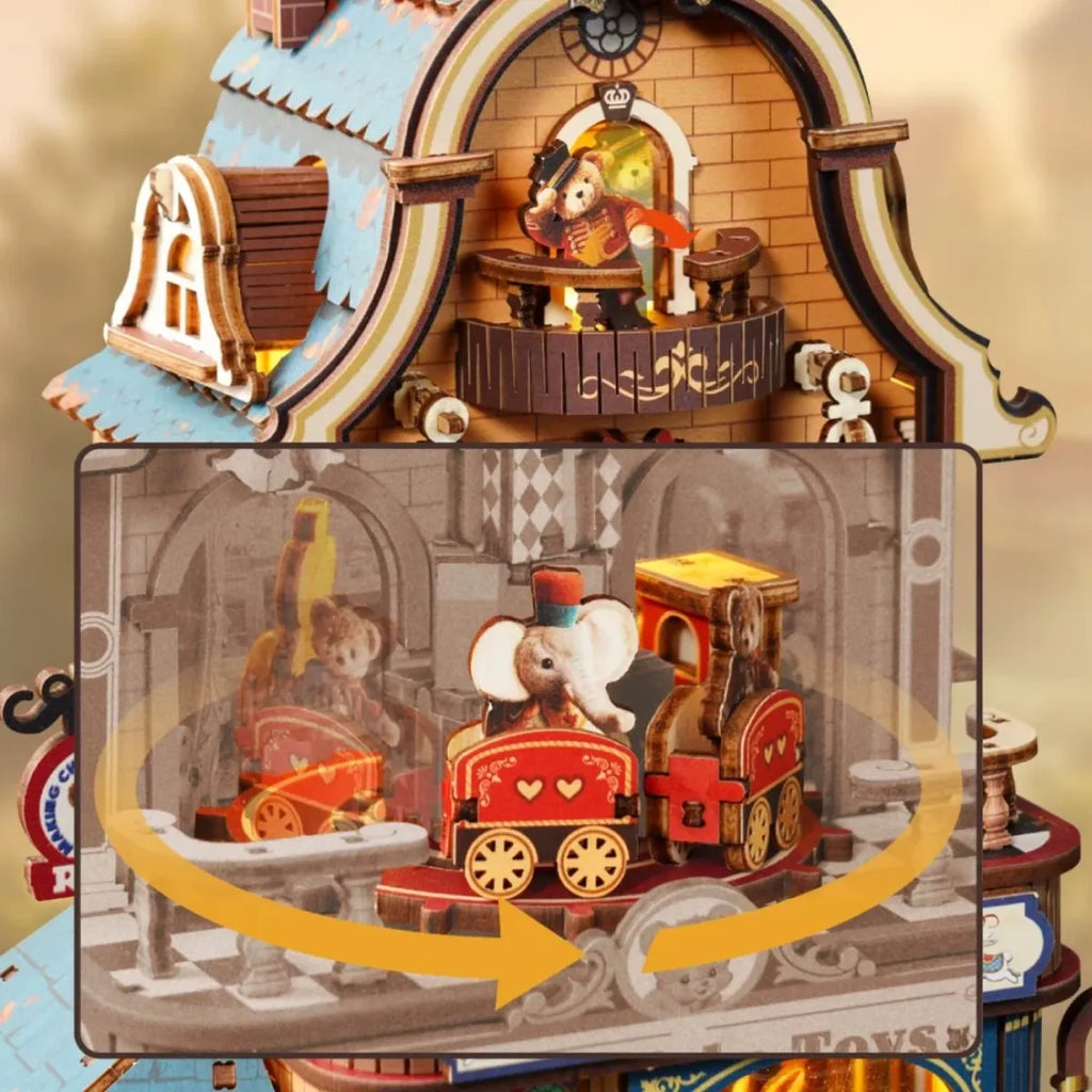 Happyduke Toys 3D Wooden Puzzle