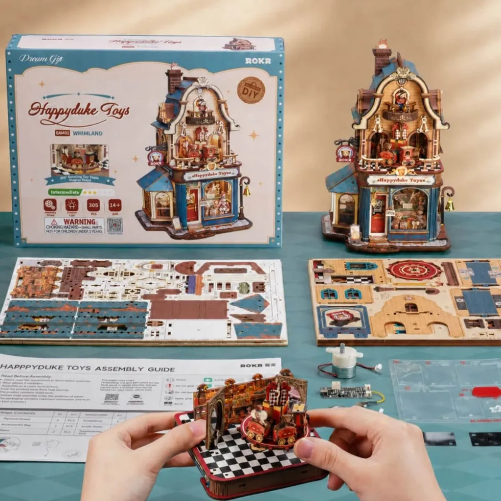 Happyduke Toys 3D Wooden Puzzle