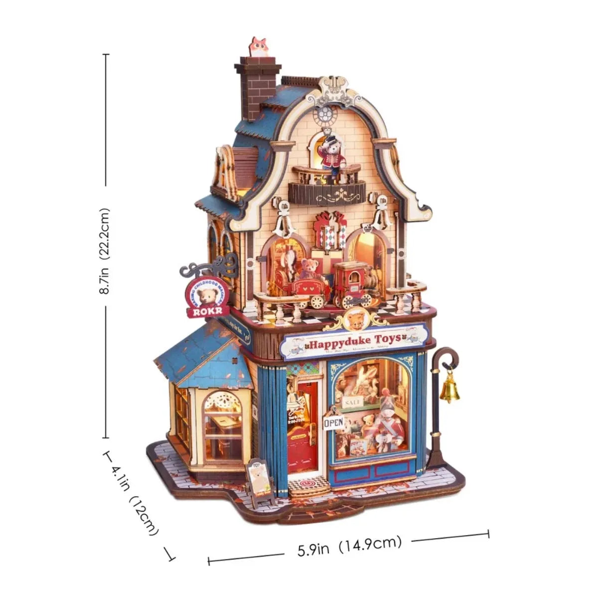 Happyduke Toys 3D Wooden Puzzle