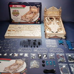 3D Pinball Mechanical 3D Wooden Puzzle