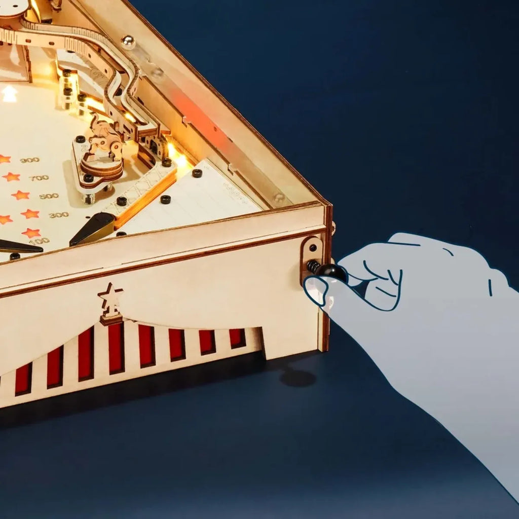 3D Pinball Mechanical 3D Wooden Puzzle