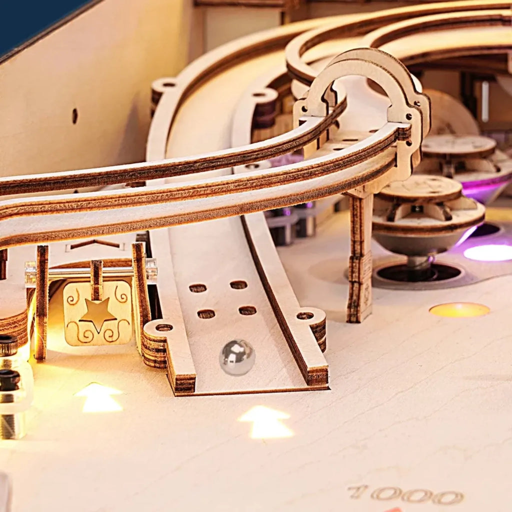 3D Pinball Mechanical 3D Wooden Puzzle