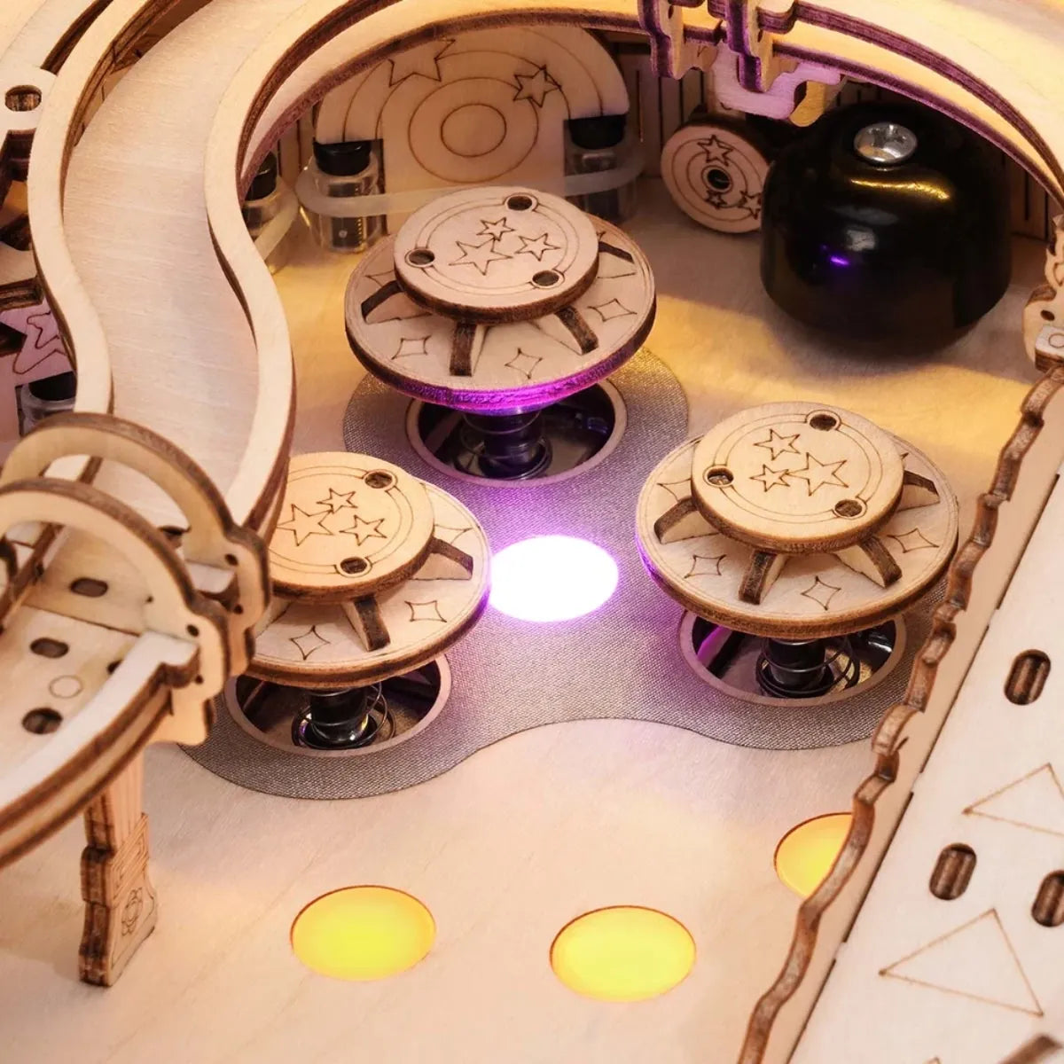 3D Pinball Mechanical 3D Wooden Puzzle