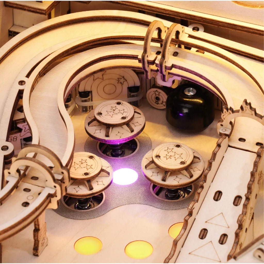 3D Pinball Mechanical 3D Wooden Puzzle