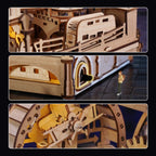 Marble Travel - London Marble Run 3D Wooden Puzzle