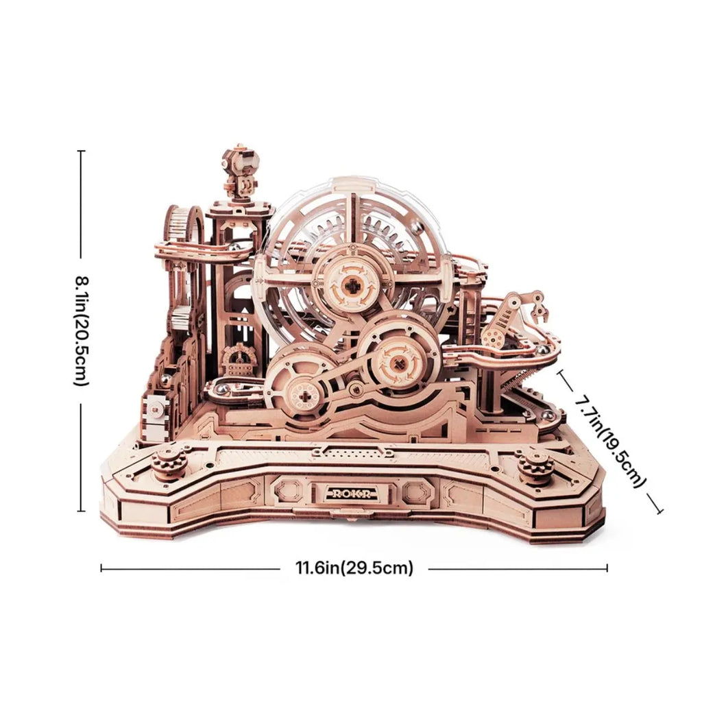 Gear Ball Challenge Mechanical 3D Wooden Puzzle