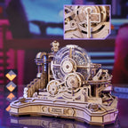 Gear Ball Challenge Mechanical 3D Wooden Puzzle
