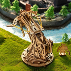 Siege Heavy Ballista Mechanical 3D Wooden Puzzle