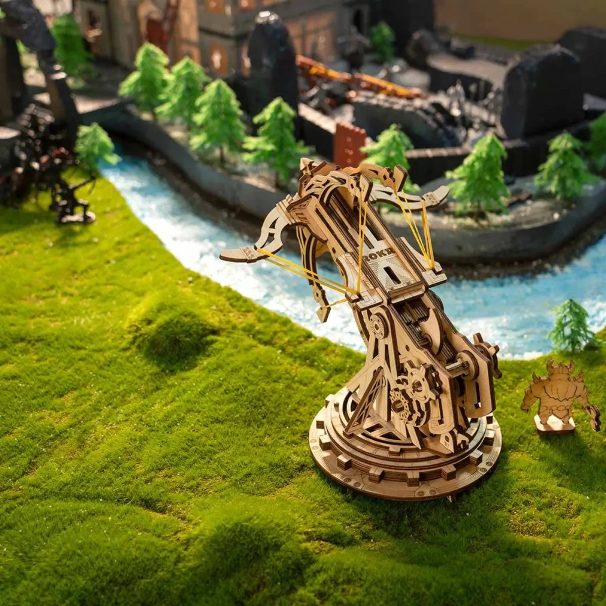 Siege Heavy Ballista Mechanical 3D Wooden Puzzle
