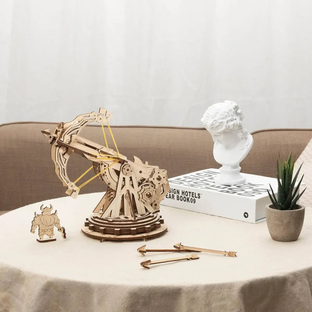 Siege Heavy Ballista Mechanical 3D Wooden Puzzle