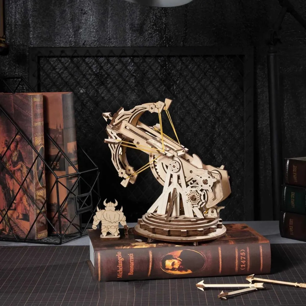Siege Heavy Ballista Mechanical 3D Wooden Puzzle