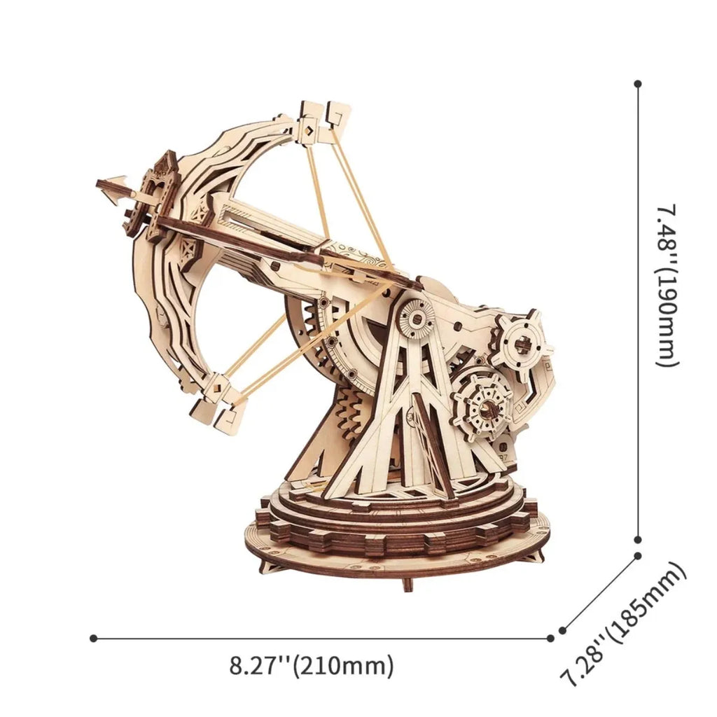 Siege Heavy Ballista Mechanical 3D Wooden Puzzle