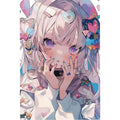 Anime Girl 5D Diamond Painting, 20×30 cm