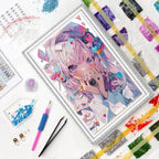 Anime Girl 5D Diamond Painting, 20×30 cm