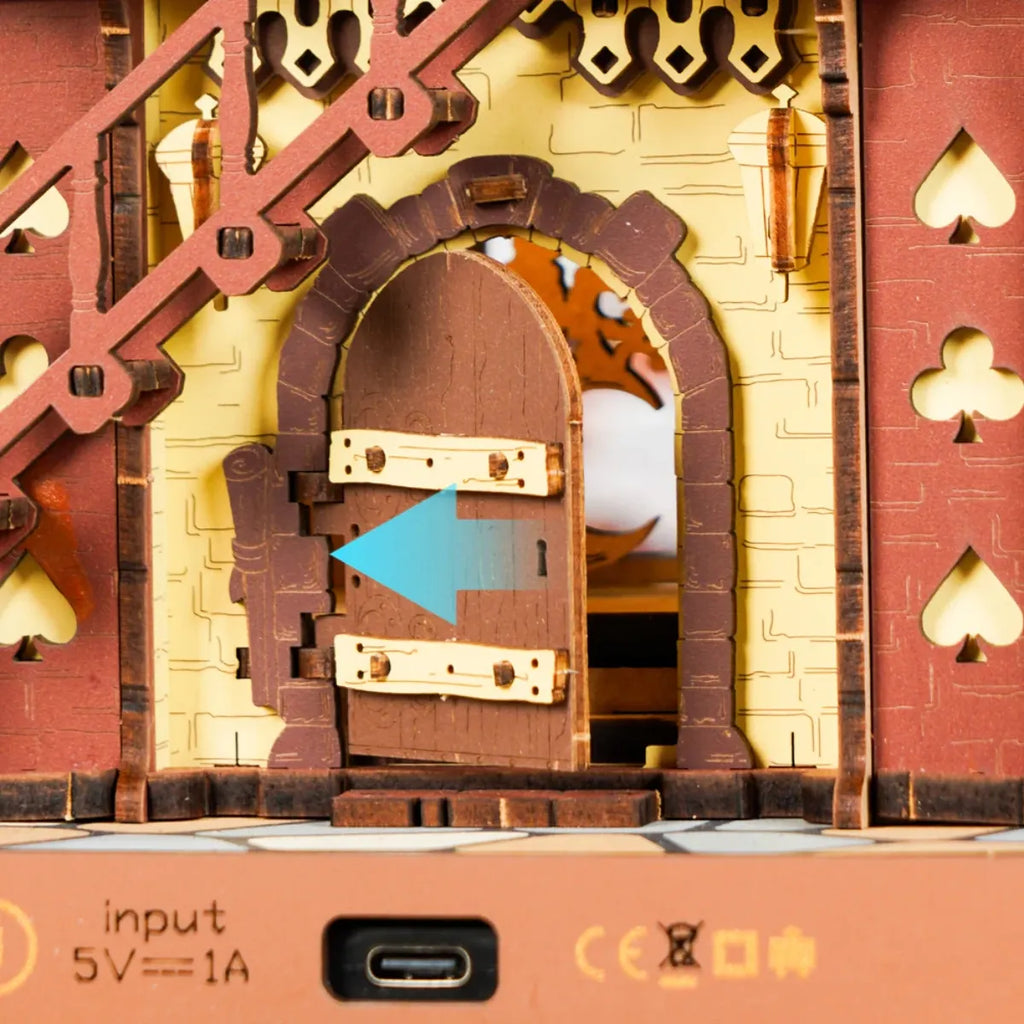 Cuckoo Clock (Colorful) Mechanical 3D Wooden Puzzle
