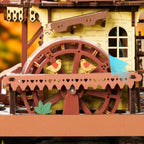 Cuckoo Clock (Colorful) Mechanical 3D Wooden Puzzle
