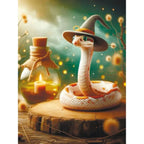 Snakey the Sorceress 5D Diamond Painting, 30×40 cm