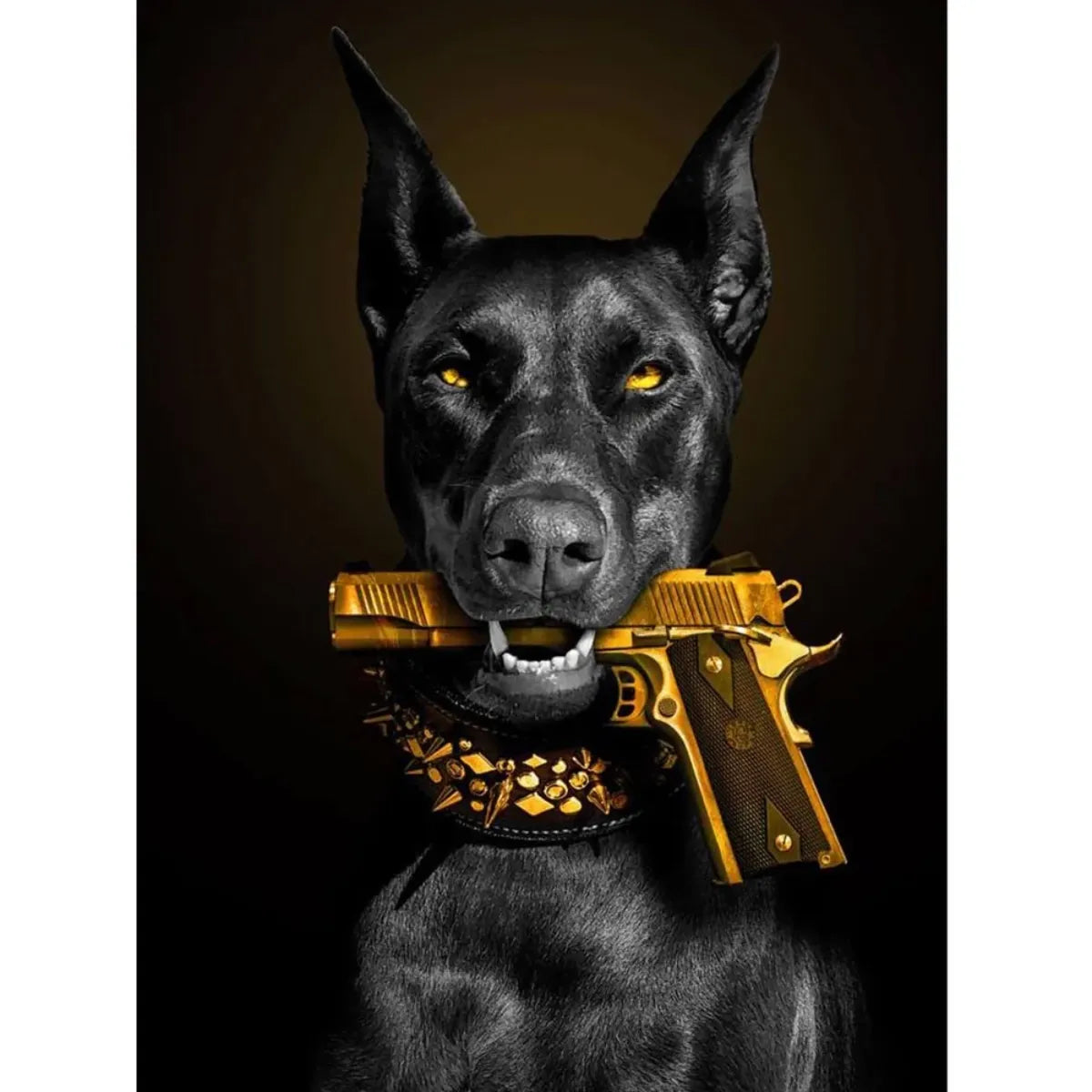 Guardian of Order 5D Diamond Painting, 40×50 cm