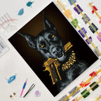 Guardian of Order 5D Diamond Painting, 40×50 cm
