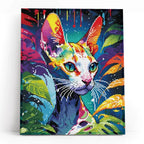 Tropical Sphynx 5D Diamond Painting, 40×50 cm