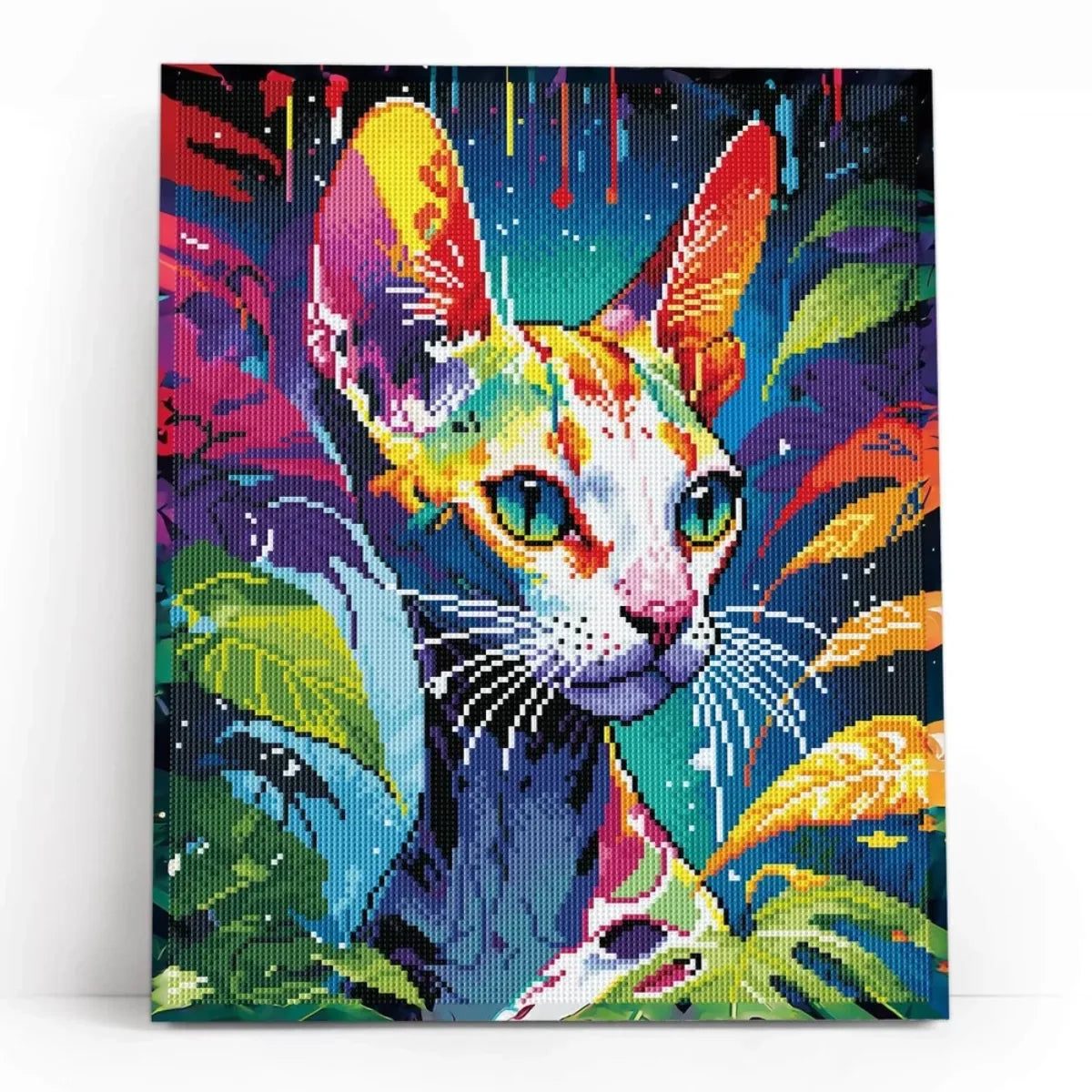 Tropical Sphynx 5D Diamond Painting, 40×50 cm