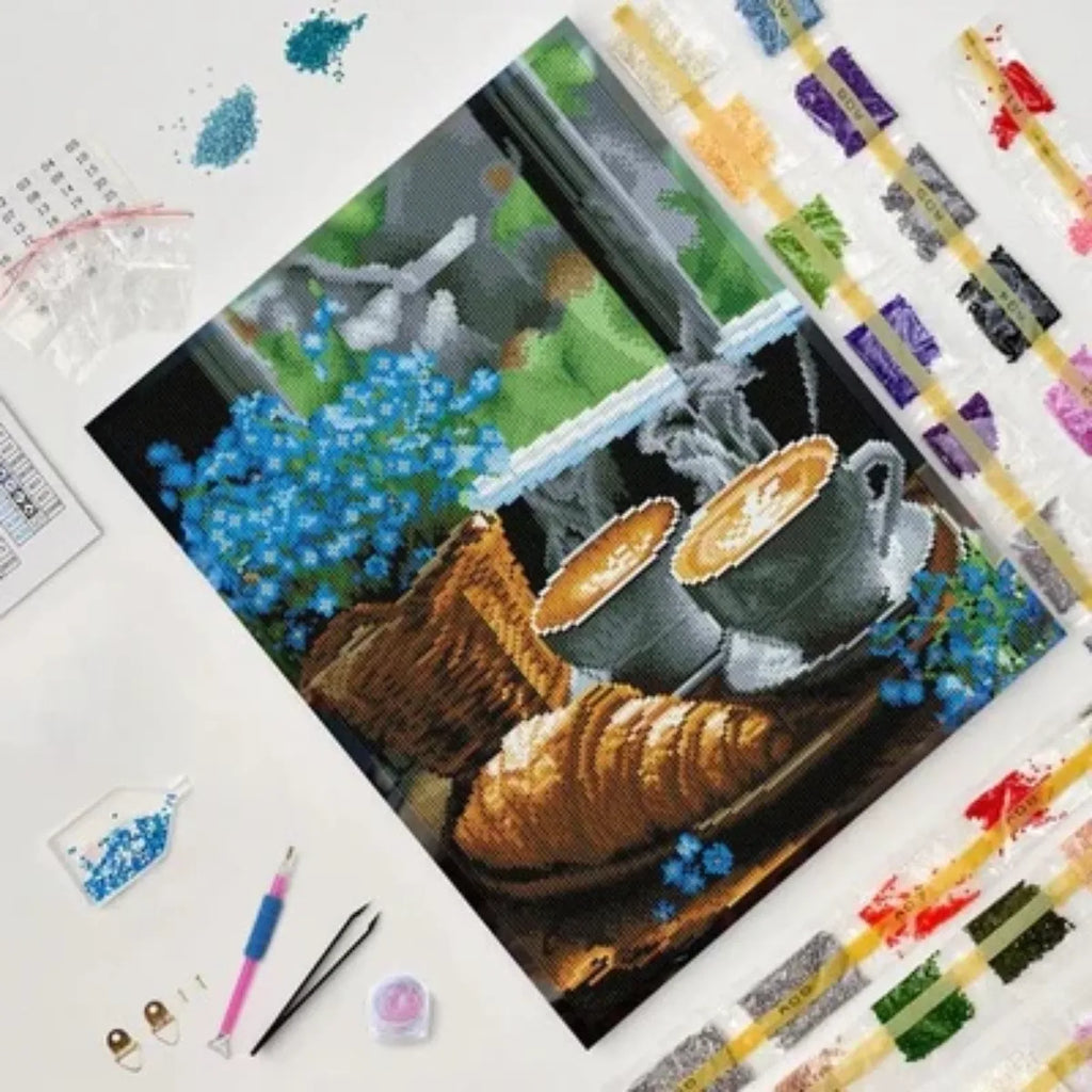 Delightful Morning 5D Diamond Painting, 40×50 cm