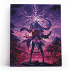 Lightning Goddess 5D Diamond Painting, 40×50 cm