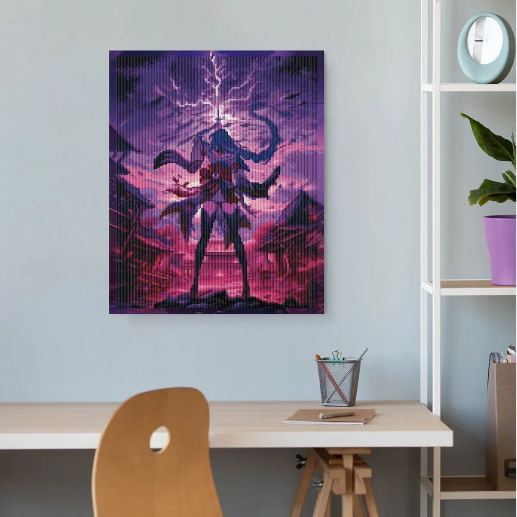Lightning Goddess 5D Diamond Painting, 40×50 cm