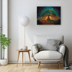 Cosmic Roots 5D Diamond Painting, 40×50 cm