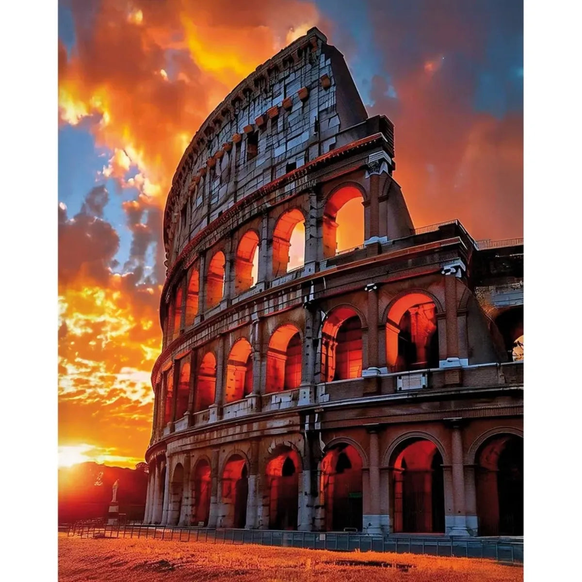 Colosseum 5D Diamond Painting, 40×50 cm