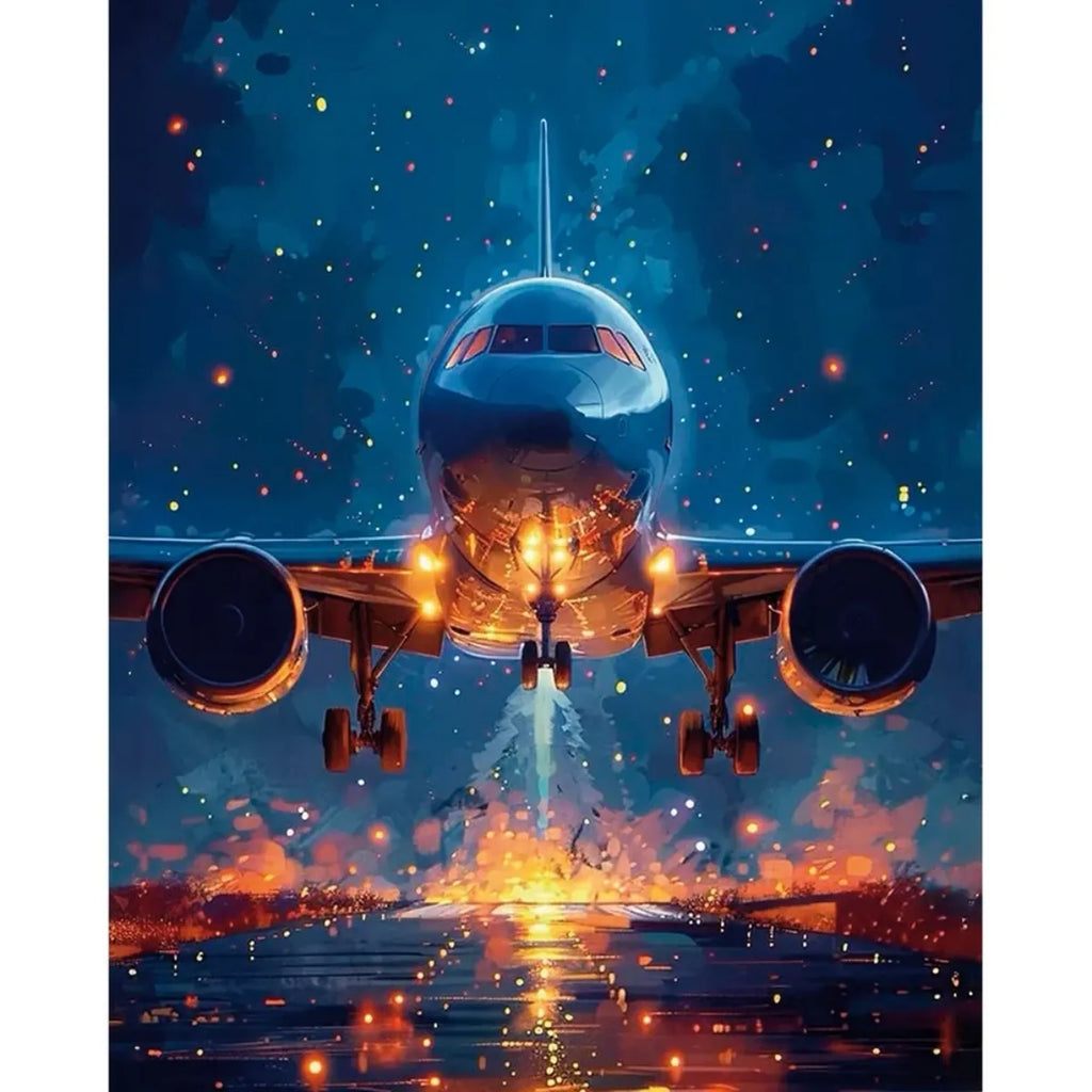 Skyward Flight 5D Diamond Painting, 40×50 cm