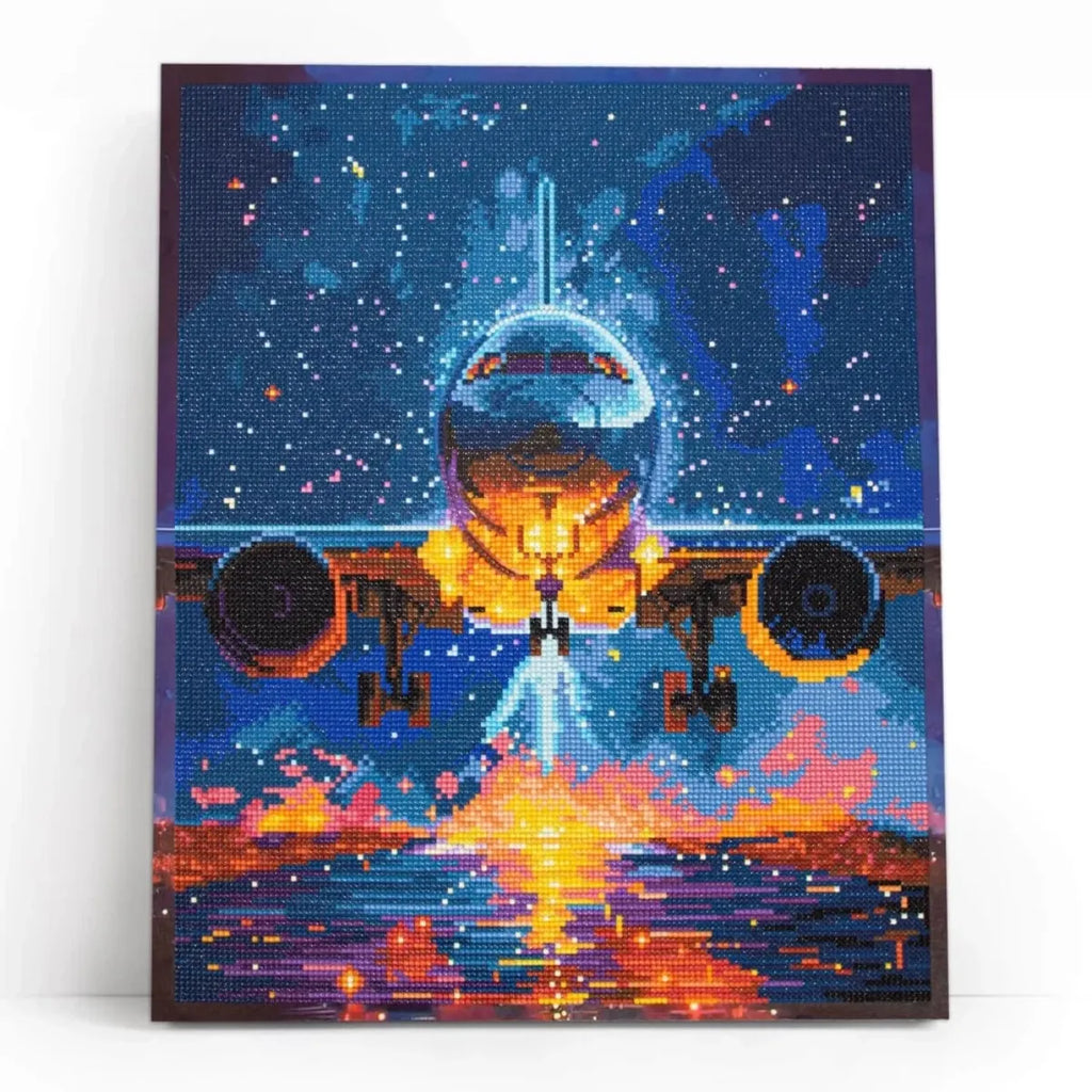 Skyward Flight 5D Diamond Painting, 40×50 cm