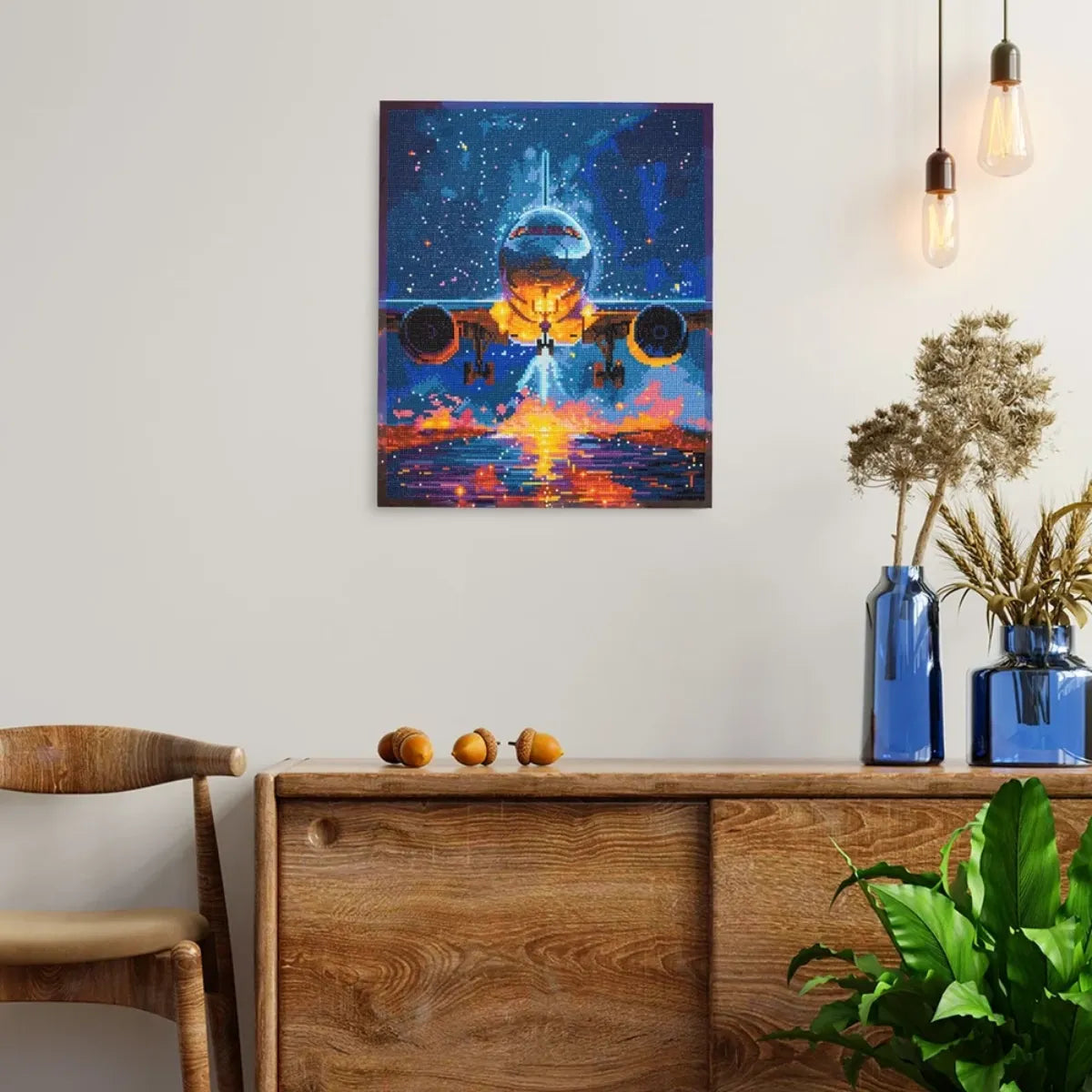 Skyward Flight 5D Diamond Painting, 40×50 cm
